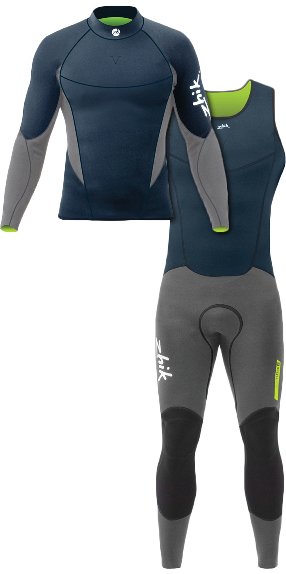 Zhik Mens Superwarm V Neoprene Top & Zhik Superwarm V Skiff Long